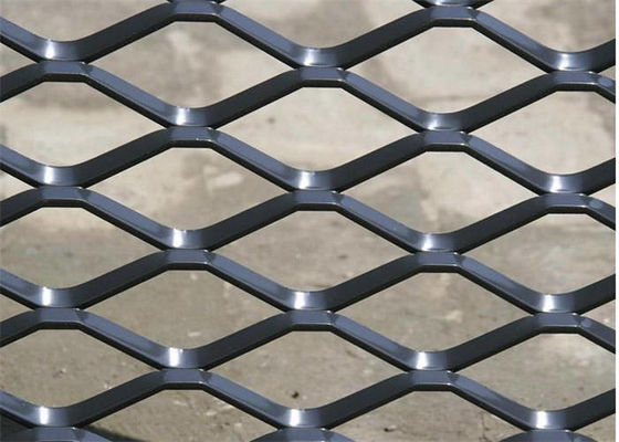 คุณภาพ  Mild Steel Expanded Metal Hexagonal Easy Install For Scaffolding โรงงาน