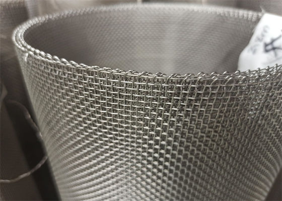 12 Mesh Square Woven Wire Mesh สแตนเลสสําหรับการเจาะเมล็ด