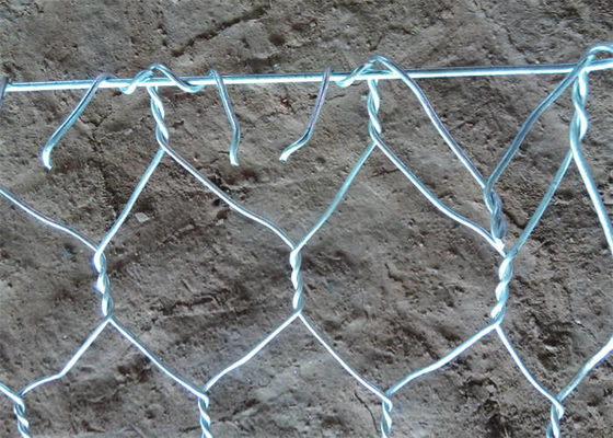 80mm x 100mm Mesh Aperture Gabions สําหรับโครงการควบคุมการละลายชายฝั่ง