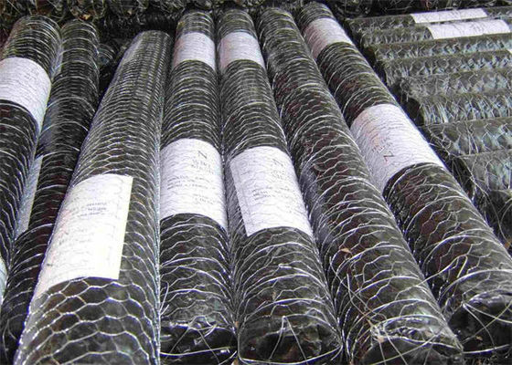 สายเหล็ก Hexagonal Netting ต้านทานการบิดต่อการกัดกร่อน