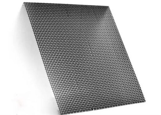 ผนังหน้าต่าง PVC ที่เคลือบด้วยสายใย Mesh กันไฟ / กันมีด